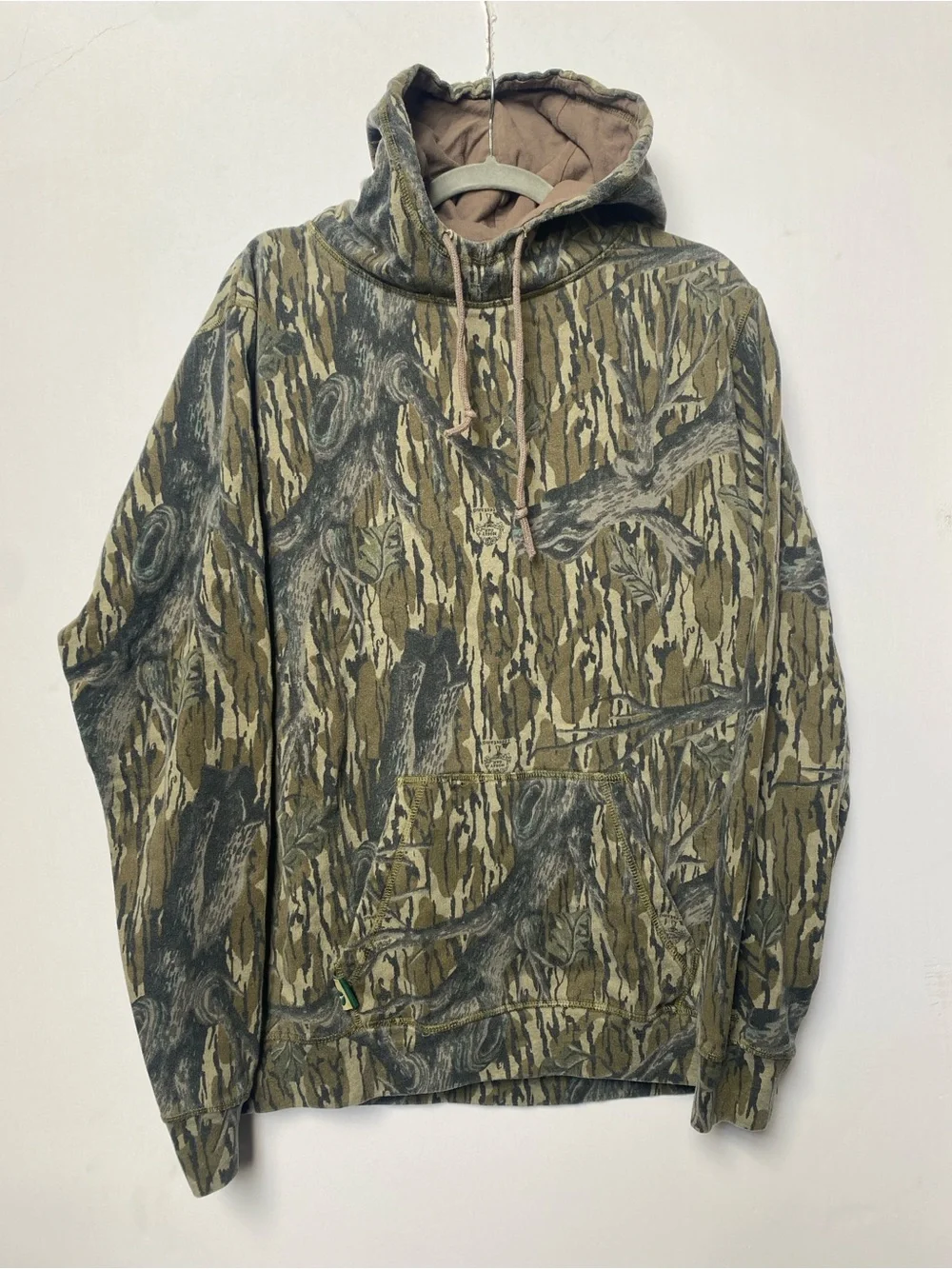 Mossy Oak - Camo Pattern Hooded Pullover Sweatshirt (Medium)